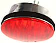 Passenger Side, Inner Tail Light, without Bulb, Halogen, Red Lens, 6 Cyl., 3.0L Engine