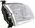 Passenger Side Headlight, with Bulb, Halogen, Limited/SR5 Model, 8 Cyl., 4.7L Engine, CAPA CERTIFIED
