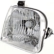 Passenger Side Headlight, with Bulb, Halogen, Limited/SR5 Model, 8 Cyl., 4.7L Engine, CAPA CERTIFIED