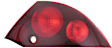 Passenger Side Halogen Tail Light, Without bulb(s), OE Replacement