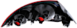 Passenger Side Halogen Tail Light, Without bulb(s), OE Replacement