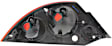 Passenger Side Halogen Tail Light, Without bulb(s), OE Replacement