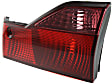 Passenger Side, Inner Tail Light, without Bulb, Halogen, Clear and Red Lens, Sedan, CAPA CERTIFIED