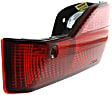 Passenger Side, Inner Tail Light, without Bulb, Halogen, Clear and Red Lens, Sedan, CAPA CERTIFIED