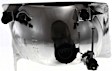 Passenger Side Headlight, with Bulb, Halogen, Clear Lens, CAPA Certified