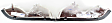 Driver and Passenger Side Corner Light, Without bulb(s), Halogen, Clear Lens, With Park/Signal Combination, With Diamond Design
