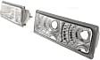 Driver and Passenger Side Halogen Corner Light, Without bulb(s)