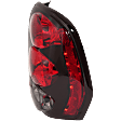 Passenger Side Tail Light, with Bulb, Halogen, Clear and Red Lens, CAPA CERTIFIED
