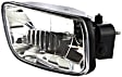 Front, Driver Side Fog Light, With Bulb(s), Halogen, CAPA CERTIFIED