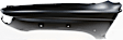 Front, Driver Side Fender, With Wheel Opening Molding Holes, CAPA CERTIFIED