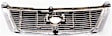Grille, Chrome Shell with Painted Dark Gray Insert, 6 Cyl., 3.0L Engine