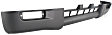 Front Valance, Textured, With Air and Turn Signal Light Holes, 4WD, CAPA CERTIFIED
