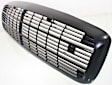 Grille Assembly, Painted Black Shell and Insert