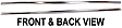 Grille Trim, Driver Side, Chrome