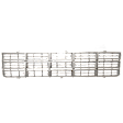 Grille Assembly, Silver Shell and Insert