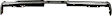 Rear Bumper, Chrome, Without License Plate Provision, Without Molding Holes, Without Mounting Brackets
