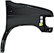Front, Driver Side Fender, Primed, CAPA CERTIFIED