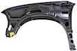 Front, Passenger Side Fender, Without Fender Flare Holes, CAPA CERTIFIED