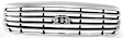 Grille, Chrome Shell with Painted Gray Insert, with Emblem Provision, 8 Cyl., 4.6L Engine