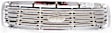 Grille, Chrome Shell with Painted Gray Insert, with Emblem Provision, 8 Cyl., 4.6L Engine