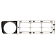 Passenger Side Grille Assembly, Silver Shell and Insert