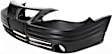 Front Primed Bumper Cover, SE Model
