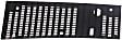 Driver Side Wiper Cowl Grille