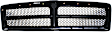 Grille Assembly, Painted Black Shell and Insert