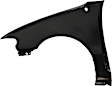 Sedan Front, Passenger Side Fender