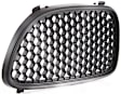 SE Driver Side Grille Textured Black