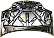 Factory Style Hood Steel Primed CAPA Certified