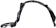 Front, Passenger Side Fender Liner