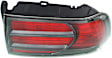 Passenger Side Tail Light, without Bulb, Halogen, Red Lens, Type-S Model, CAPA CERTIFIED