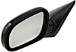 Driver Side Mirror, Power Adjust, Non-Heated, Manual Folding, Paintable, No Signal Light, No Memory, No Puddle Light, No Auto-Dimming, No Blind Spot Feature