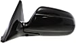 Driver Side Mirror, Power Adjust, Non-Heated, Manual Folding, Paintable, No Signal Light, No Memory, No Puddle Light, No Auto-Dimming, No Blind Spot Feature
