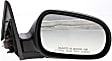 Passenger Side Mirror, Power Adjust, Non-Heated, Manual Folding, Paintable, No Signal Light, No Memory, No Puddle Light, No Auto-Dimming, No Blind Spot Feature