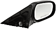 Passenger Side Mirror, Power Adjust, Non-Heated, Manual Folding, Paintable, No Signal Light, No Memory, No Puddle Light, No Auto-Dimming, No Blind Spot Feature