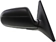 Passenger Side Mirror, Power Adjust, Non-Heated, Manual Folding, Paintable, No Signal Light, No Memory, No Puddle Light, No Auto-Dimming, No Blind Spot Feature
