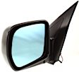Driver Side Mirror, Power, Manual Folding, Heated, Paintable, No Signal Light, Memory, Puddle Light, Auto-Dimming, and Blind Spot Feature, For Models Without Touring Package