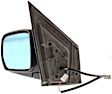 Driver Side Mirror, Power, Manual Folding, Heated, Paintable, No Signal Light, Memory, Puddle Light, Auto-Dimming, and Blind Spot Feature, For Models Without Touring Package