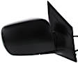 Passenger Side Mirror, Power, Manual Folding, Heated, Paintable, No Signal Light, Memory, Puddle Light, Auto-Dimming, and Blind Spot Feature, For Models Without Touring Package