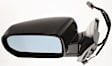 Driver Side Mirror, Power Adjust, Manual Folding, Heated, Paintable, No Signal Light, With memory, No Puddle Light, No Auto-Dimming, No Blind Spot Feature, With Touring Package