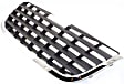 Grille, Chrome Shell with Black Insert, LX Model, CAPA CERTIFIED