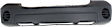Front Textured Bumper Cover, Without Molding Holes, Without Fog Light Holes, Without Parking Aid Sensor Holes, CAPA CERTIFIED