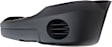 Front Textured Bumper Cover, Without Molding Holes, Without Fog Light Holes, Without Parking Aid Sensor Holes, CAPA CERTIFIED
