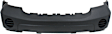Front Textured Bumper Cover, With Tow Hook Holes, Without Parking Aid Sensor Holes, Without Fog Light Holes, Without Molding Holes