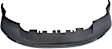 Front Textured Bumper Cover, With Tow Hook Holes, Without Parking Aid Sensor Holes, Without Fog Light Holes, Without Molding Holes