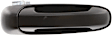 Rear, Passenger Side Black Exterior Door Handle, Without Key Hole, Sport Utility