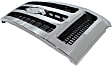 Grille, Chrome Shell with Textured Gray Insert, XLT Model