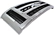 Grille, Chrome Shell with Textured Gray Insert, XLT Model